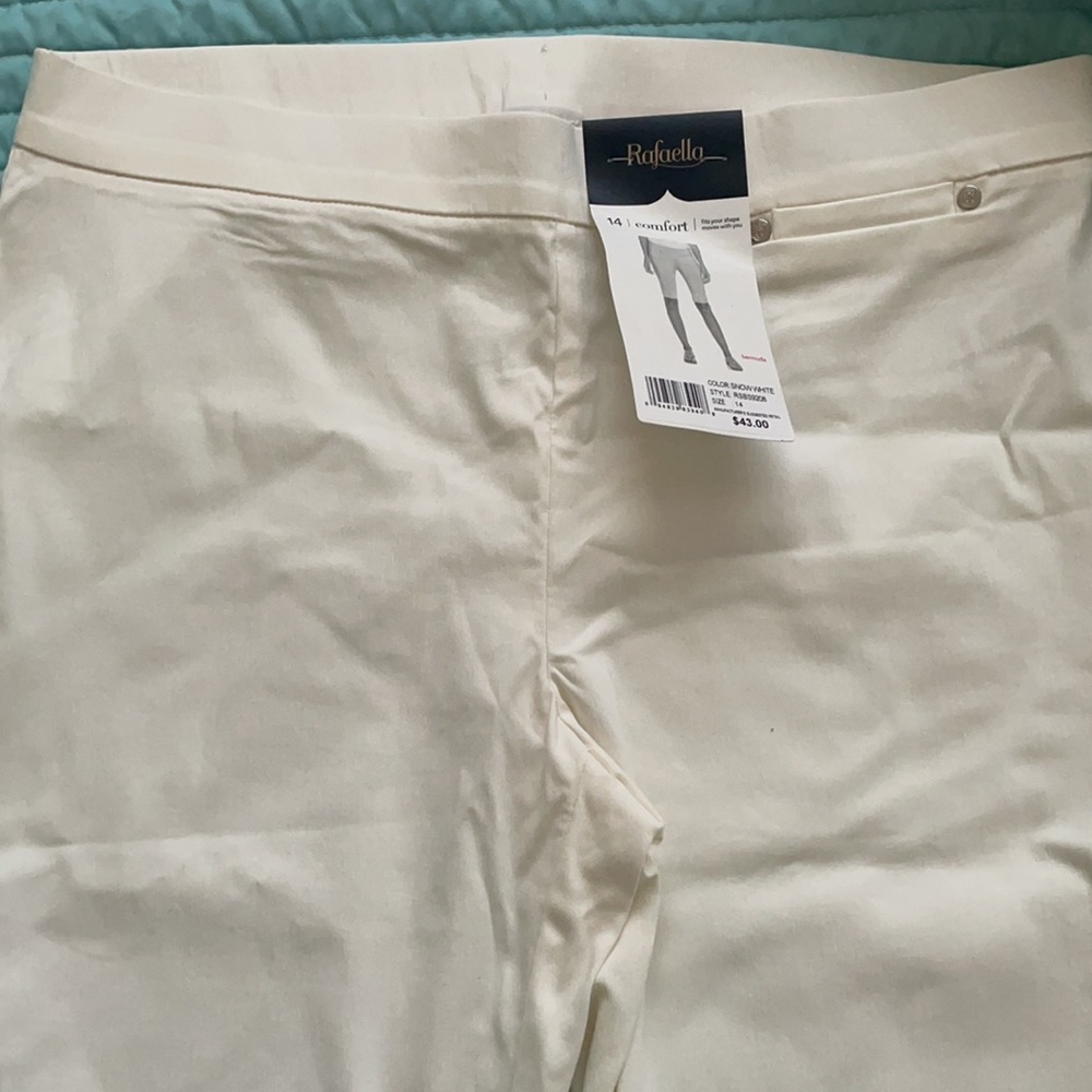RAFAELLA Bermuda comfort stretch size#12 Snow White - Picture 3 of 5
